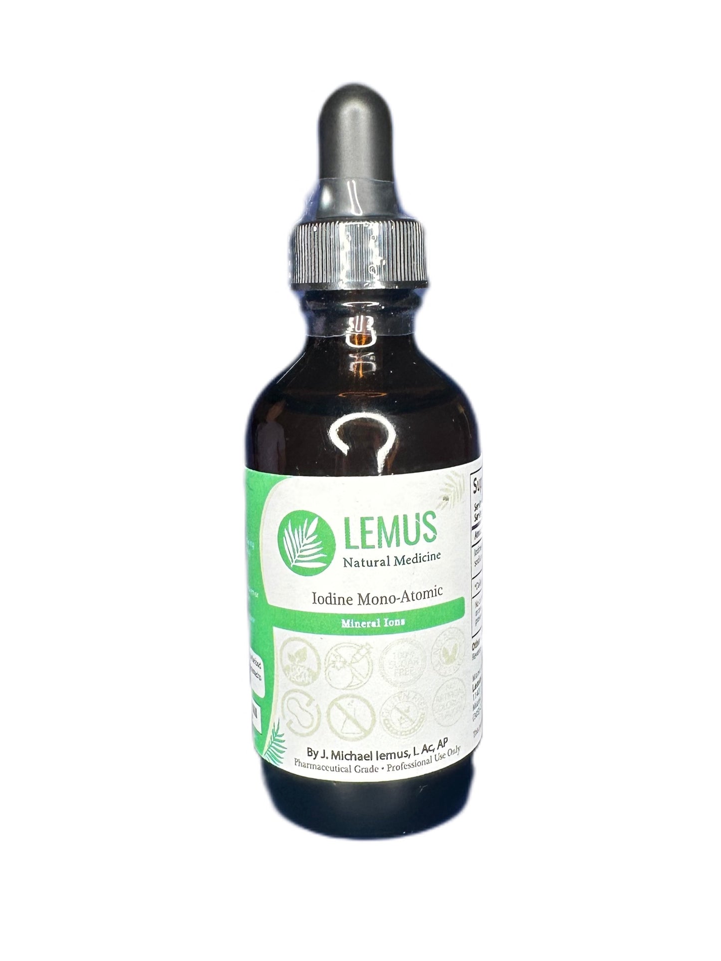Iodine Mono-Atomic liquid 0.5 oz
