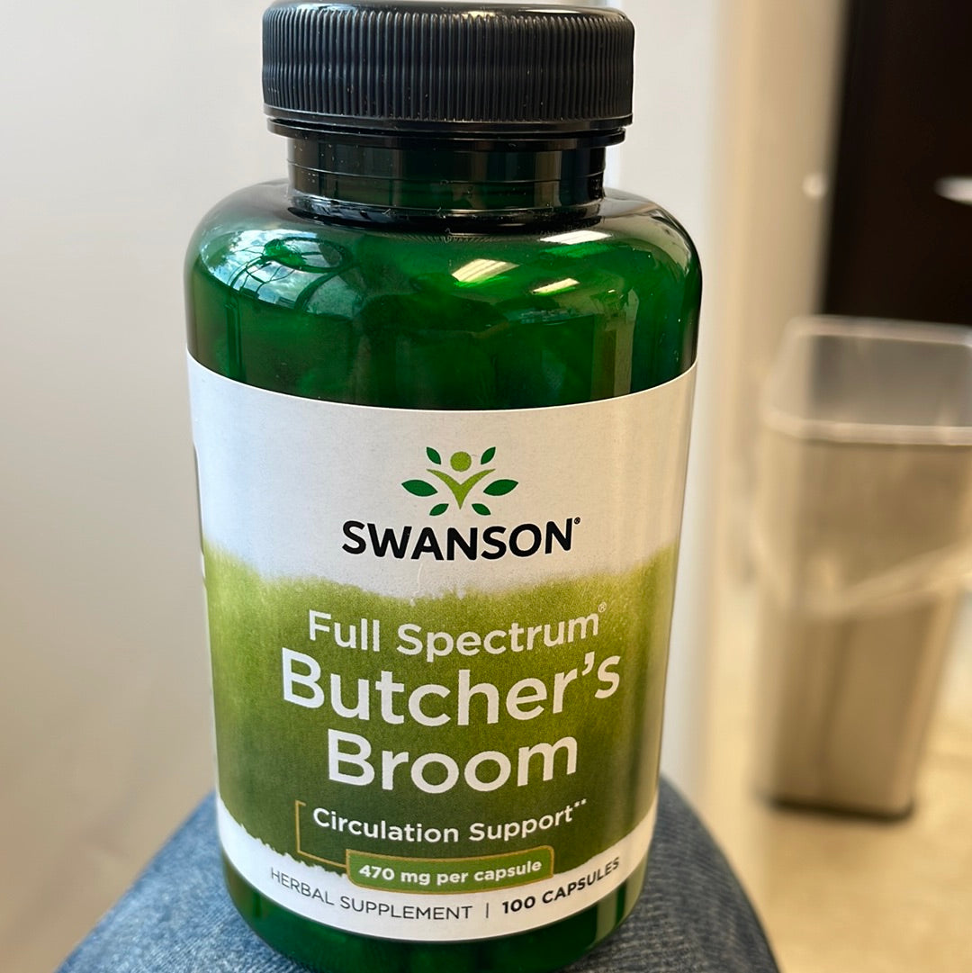 Butcher's Broom (Swanson) 100 capsules