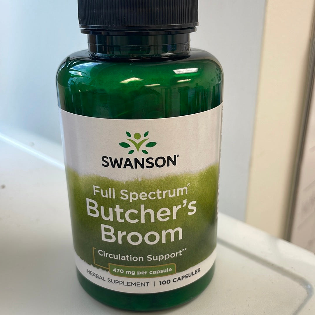 Butcher's Broom (Swanson) 100 capsules