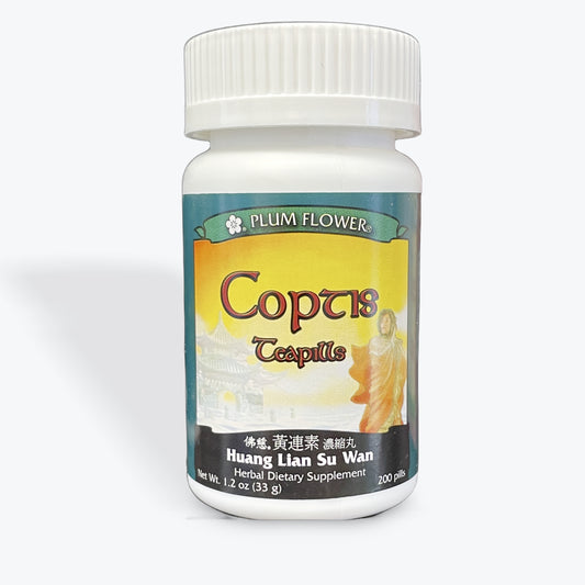 Coptis 200 Teapills - Huang Lian Su Wan